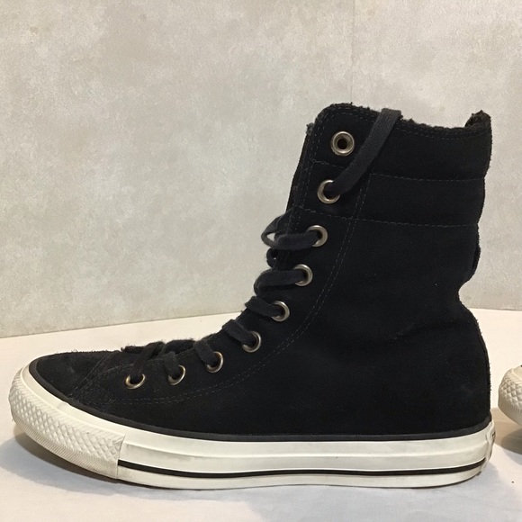 chuck taylor fur lined